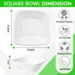 150ml square bowl